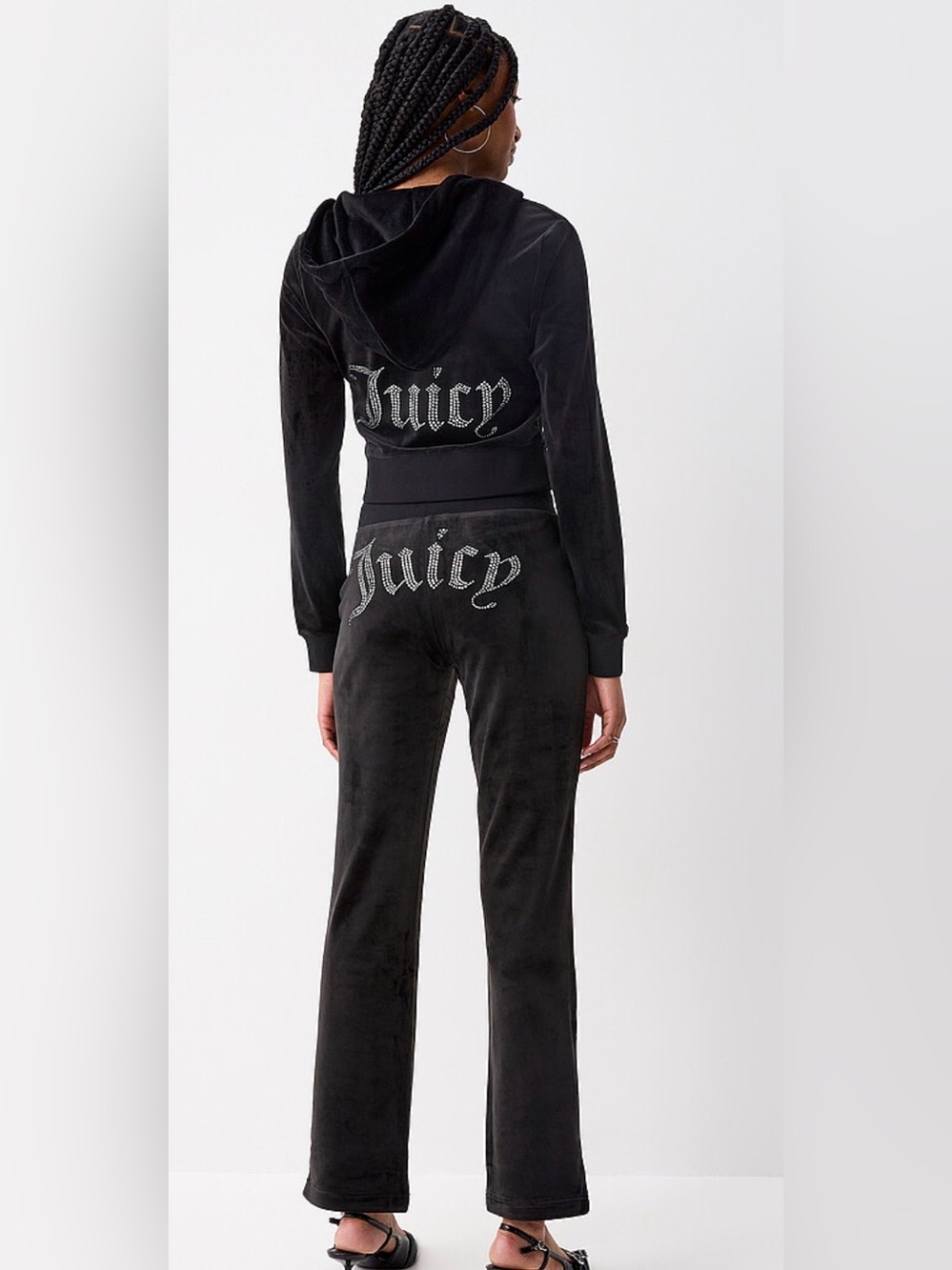 Juicy couture three-piece, black jogging suit